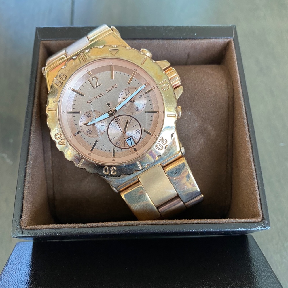 Rose Gold Michael Kors Watch